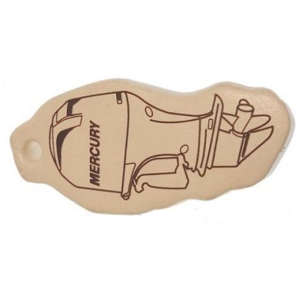 VINYL FLOATED KEY CHAIN (MERCURY) — GS41492
