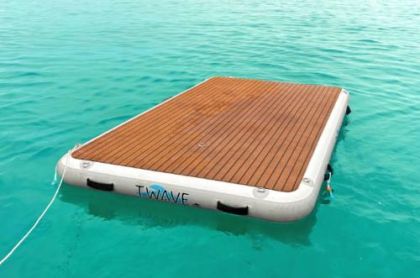 INFLATABLE FLOATING PLATFORM T-WAVE — B2015250 TREM