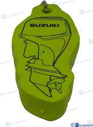 VINYL FLOATED KEY CHAIN (SUZUKI) — GS41495
