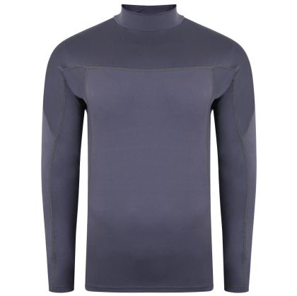 Fintra L/S Tech Rash Vest Graphite S — P200226 TYPHOON