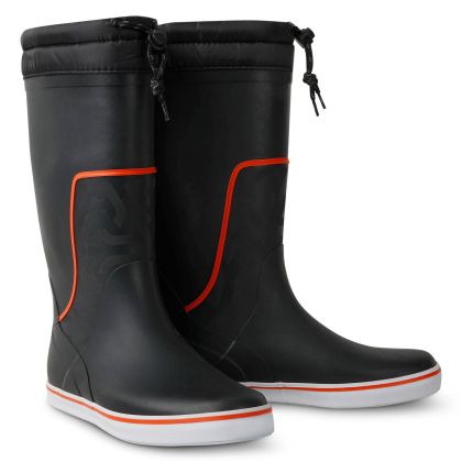 Essential Sailing Boots - Tall - Black/Solar UK9/EU43 — P202876 TYPHOON