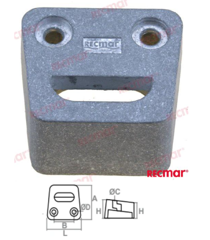ZINC ANODE — REC3854130
