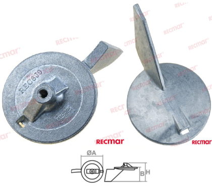 ZINC ANODE — REC6J9-45371-01