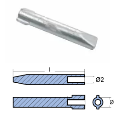ЦИНКОВ АНОД YAMAHA — 01149 TSEAL