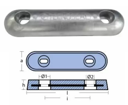 ЦИНКОВ АНОД ЗА КОРПУС — 00271E TSEAL