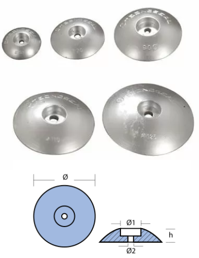 RUDDERS DIA 70 — 00101 TSEAL