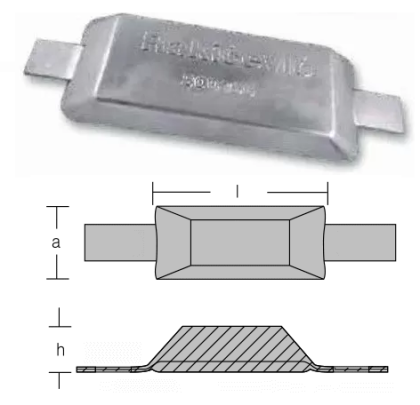 ZINC ANODE WELD ON — WLD-800395 RAK