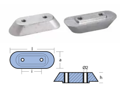 АЛУМИНИЕВ АНОД HONDA — 01402AL TSEAL