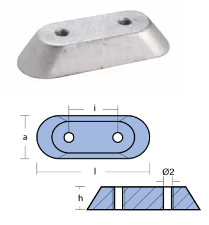 АЛУМИНИЕВ АНОД JOHNSON — 00912AL TSEAL