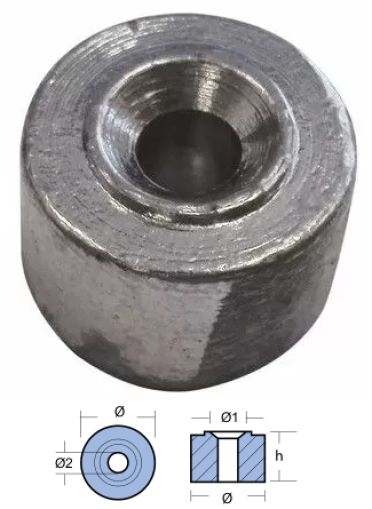 АЛУМИНИЕВ АНОД HONDA — 01408AL TSEAL