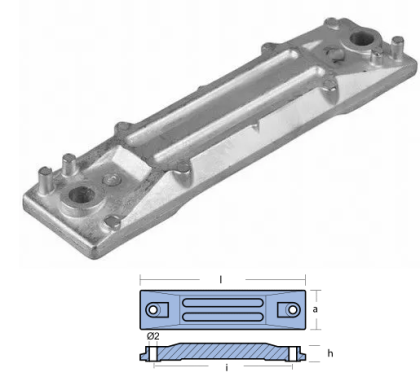 АЛУМИНИЕВ АНОД HONDA — 01404AL TSEAL
