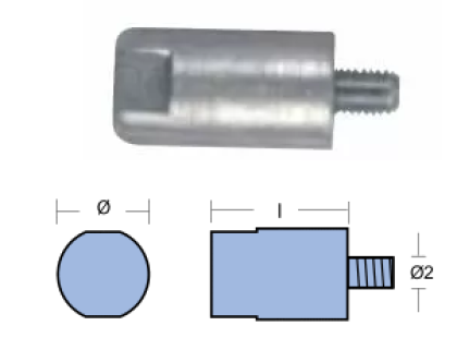 ЦИНКОВ АНОД YANMAR — 01312 TSEAL