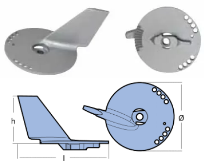ЦИНКОВ АНОД EVINRUDE — 00927 TSEAL