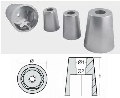 ZINC ANODE — PRP-800402E RAK
