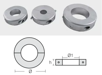 ZINC ANODE — SHF-800557 RAK