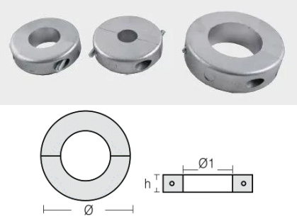ZINC ANODE — SHF-800556 RAK