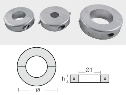ZINC ANODE — SHF-800551 RAK