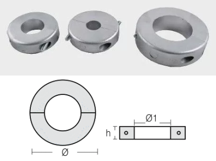 ZINC ANODE — SHF-800550 RAK