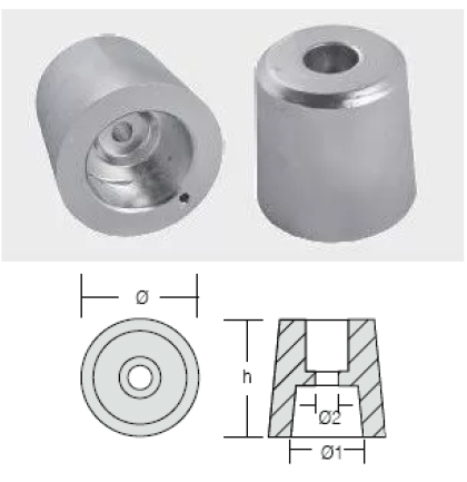 ZINC ANODE — PRP-800467 RAK