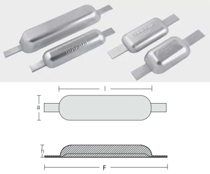 ZINC ANODE — WLD-800302 RAK