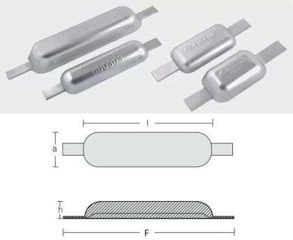 ZINC ANODE — WLD-800301 RAK
