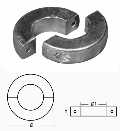 SHAFT COLLAR 45 mm — 00559 TSEAL
