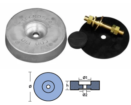 ZINC ANODE — 00130C TSEAL