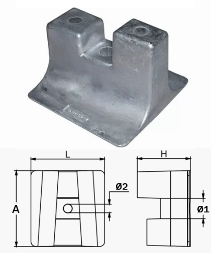 ZINC ANODE — CM6AW-45373-00
