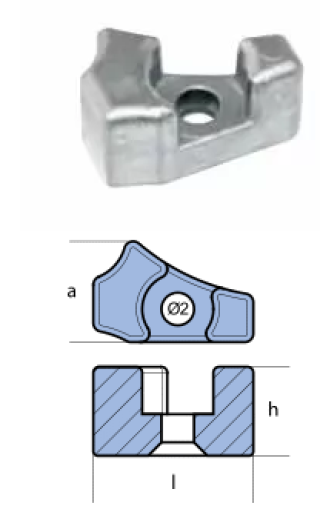 ЦИНКОВ АНОД YAMAHA — 01162 TSEAL
