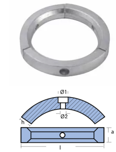 COLLAR FOR PROPELLER — 00728AL TSEAL