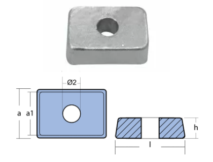 PLATE  MERCURY — 00834 TSEAL