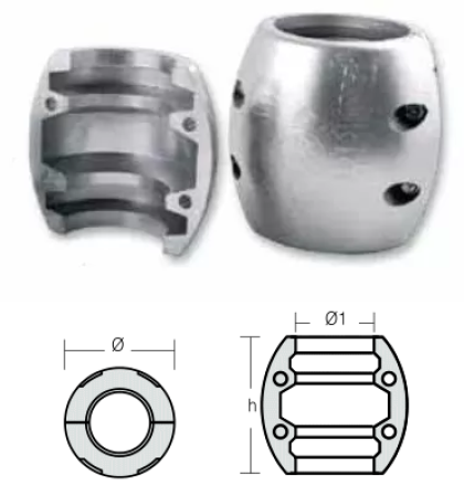 ZINC ANODE — SHF-800521M RAK