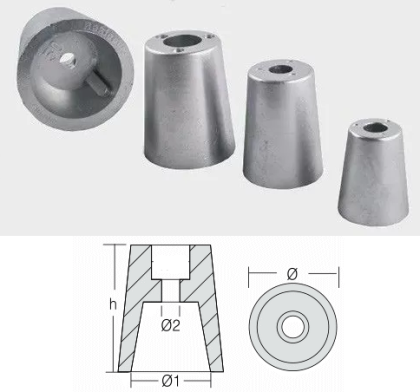 ZINC ANODE — PRP-800406E RAK