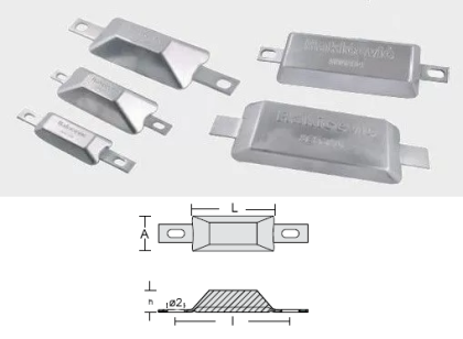 ZINC ANODE — WLD-800390 RAK