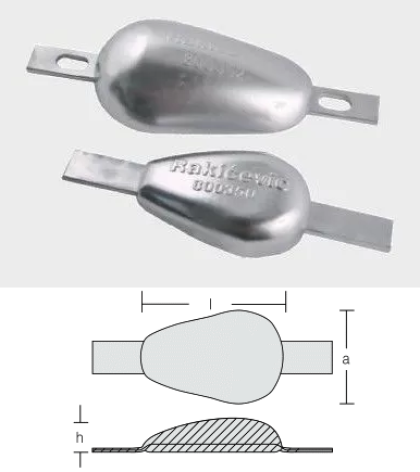 ZINC ANODE — WLD-800351 RAK