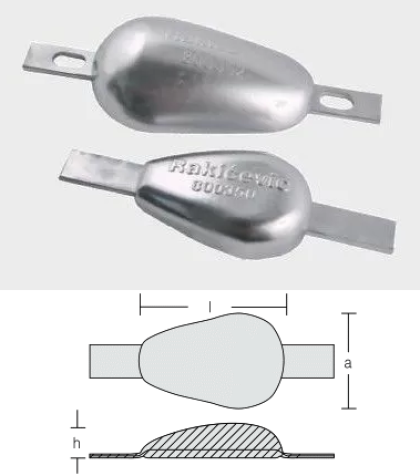 ZINC ANODE — WLD-800350 RAK
