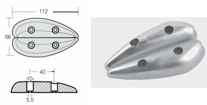 ZINC ANODE — FLP-800202 RAK