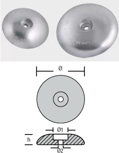 ZINC ANODE — RDR-800103 RAK