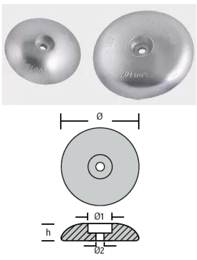 ZINC ANODE — RDR-800102 RAK