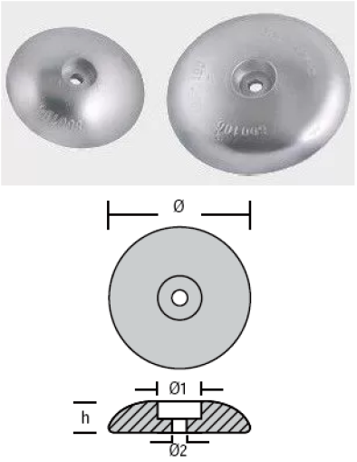ZINC ANODE — RDR-800101 RAK