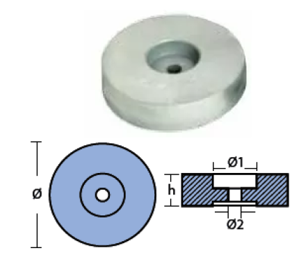 ANODES FOR STERN — 00131 TSEAL