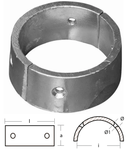 GORI PROPELLER NUT ф80 mm — 01023 TSEAL