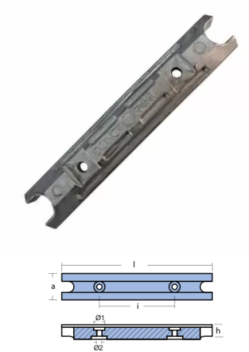 ZINC ANODE — REC6H1-45251-03