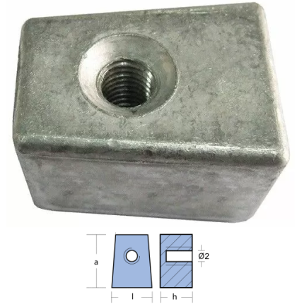 ANODE YAMAHA ZINC — REC67C-45251-00