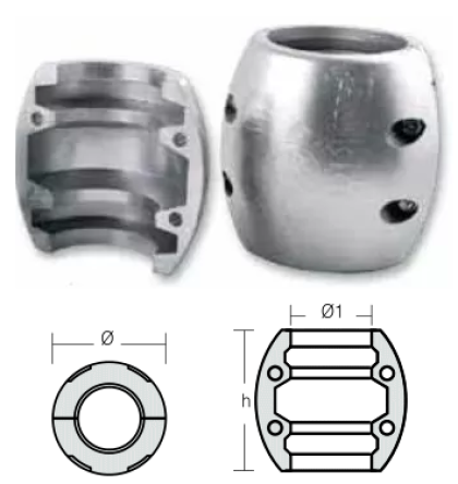 ZINC ANODE — SHF-800512 RAK