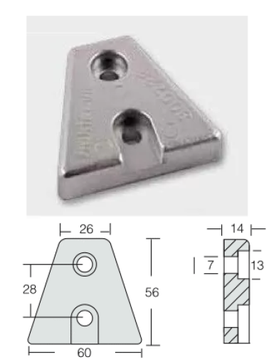 ZINC ANODE — VP-800723 RAK