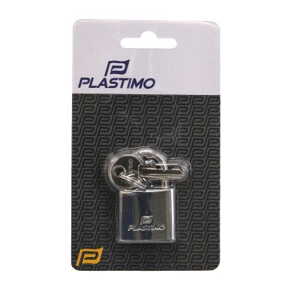 Stainless steel padlock - 30 mm — P203967 PLASTIMO