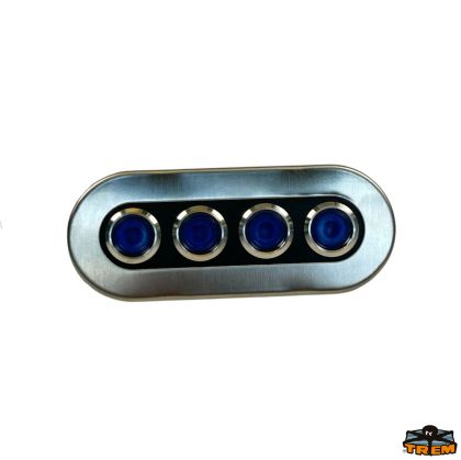 PANNELLO ELETTRICO CON 4 INTERRUTTORI — L0604130 TREM