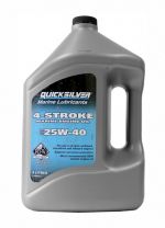 4-STROKE MARINE ENGINE OIL, INBOARD SAE 25W-40 4L — 8M0086224 QSR