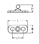 TENAX LOWER SECT., SCREW JOINT BRASS/CHROME-PLATED 27X11 — 8839727 11 MTECH